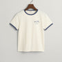 T-Skjorte USA Archive Shield  Cream