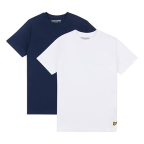 T-Skjorte 2 pack Lounge Hvit/Navy