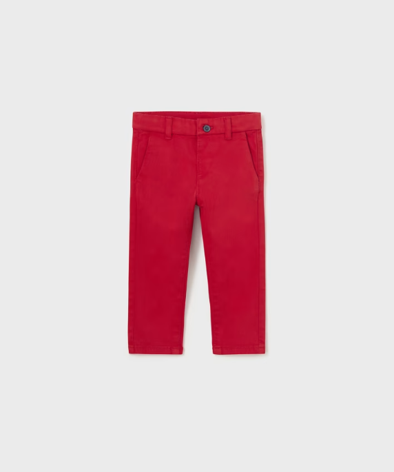 Bukse Chinos Basic Red