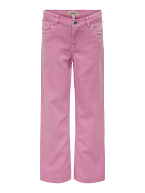 Bukse Megan Wide Color Tickled Pink
