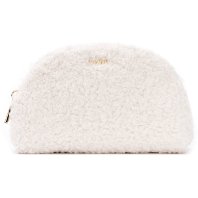 Teddy Make-Up Pouch Off White