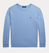 Genser Fleece Sweatshirt Channel Blue