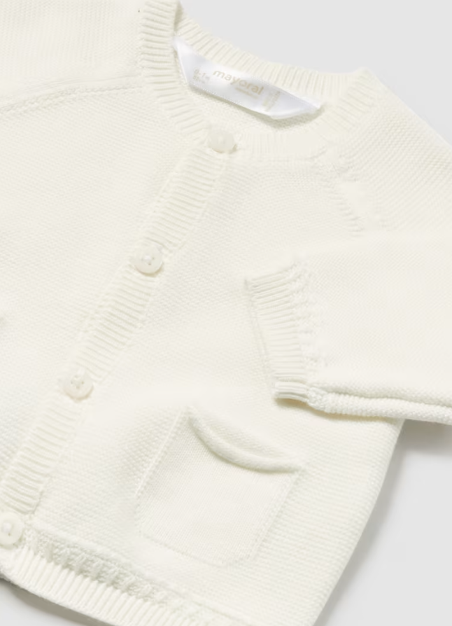 Cardigan Knit basic off-white