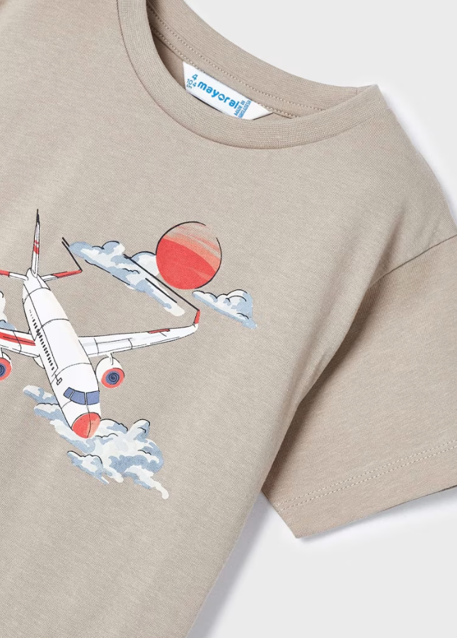 T-skjorte airplane Sesame