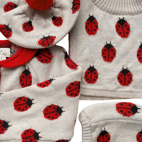 Cardigan Belou Knit Ladybug