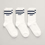 Sokker Teens 3-Pack Sport Socks White