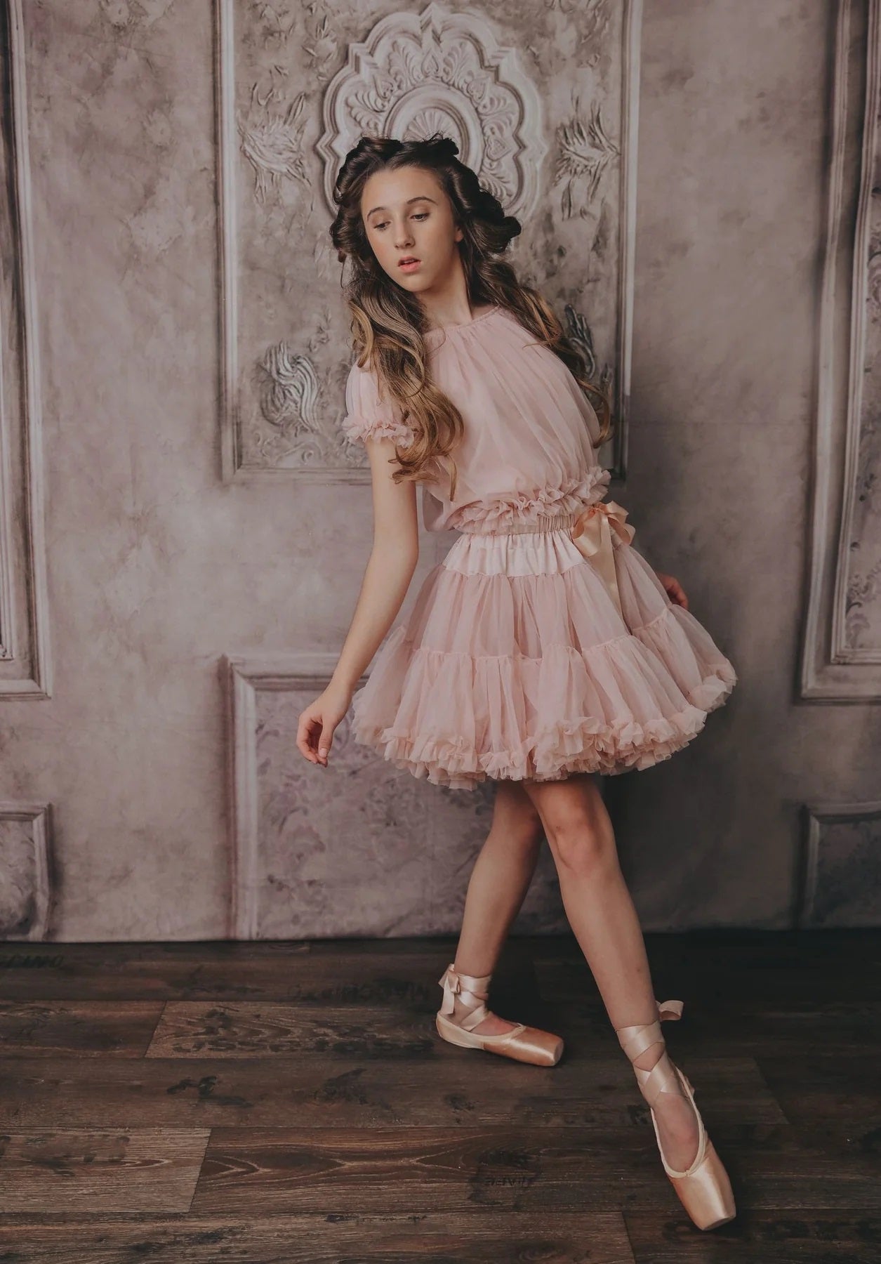 Skjørt Dorothy in the land of dolls Newborn Ballet Pink