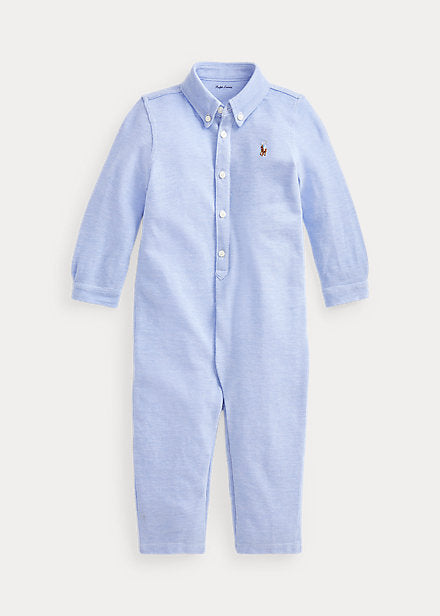 Heldress Pique Coverall Oxford Harbour Island Blue