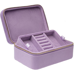 Velvet Jewellery Box Lavendel