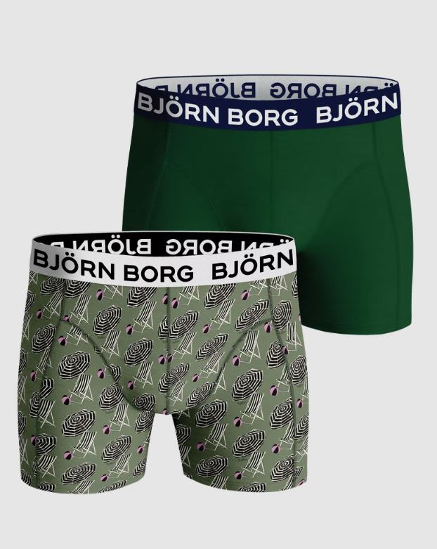 Boxer 2pk. Core Grønn