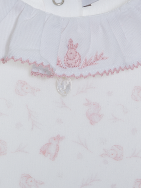 Sparkedress Babygrown Pink Bunny Rosa