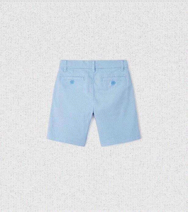 Shorts basic twill chino blue