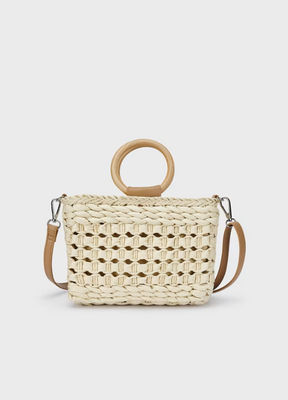 Veske Raffia Natural