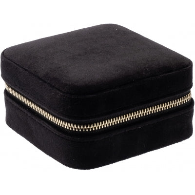 Velvet Jewellery Box mini Black