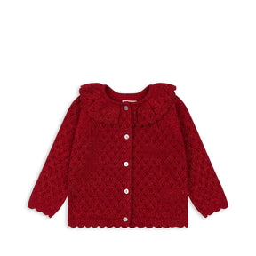 Cardigan Holiday Knit Savy Red